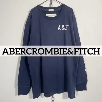 00s ABERCROMBIE&FITCH 긴팔 롱T 네이비 남성용 XL