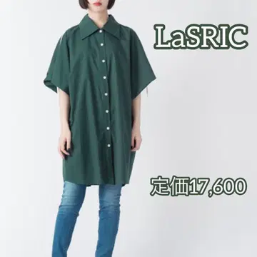 La SRIC 라스릭 라인 테이프 돌먼 셔츠 반팔