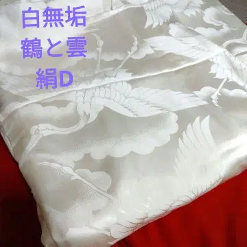 시로무쿠 학과 구름 실크 D