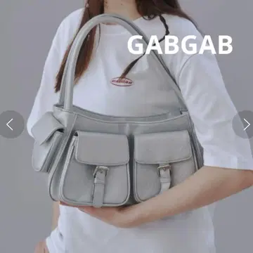 GABGAB 아웃 포켓 숄더백