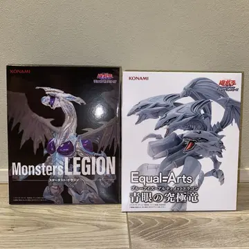 유희왕 Equal=Arts Monsters LEGION 피규어 2개