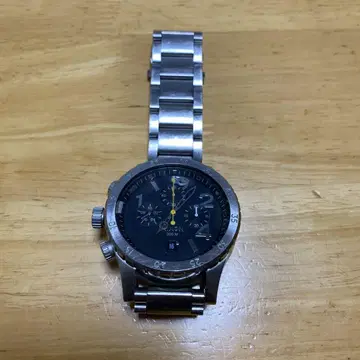 NIXON 48-20 CHRONO 블랙