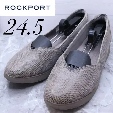 ROCKPORT 락포트 슬립온 스니커즈 체크 그레이 24.5