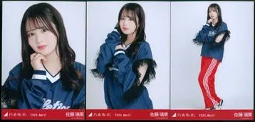 노기자카46 웹샵 한정판 사토 리카 2025.April 칼리지 컴프