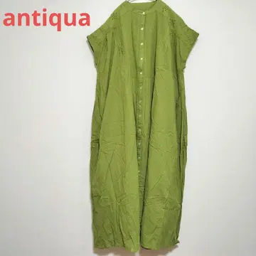 antiqua 안티카 인도 면 셔츠 원피스