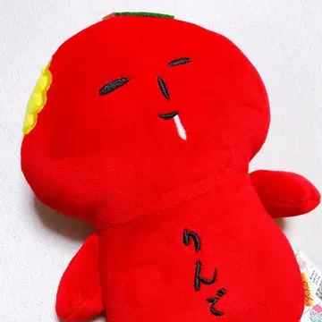 고토치 소매 오키오 모치모치 봉제 인형 사과 키링 참