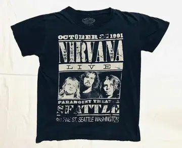 닐바나 티셔츠 S NIRVANA SIX FIFTY ONE