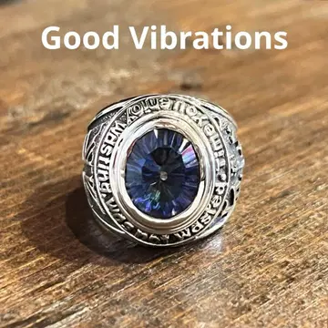 Sterling 실버 925 반지 Good Vibrations