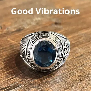 Sterling 실버 925 반지 Good Vibrations