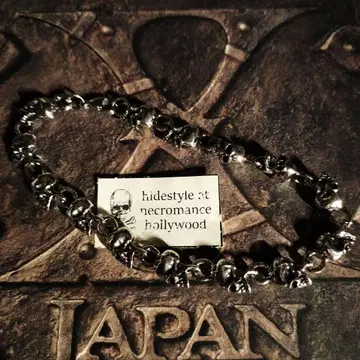 XJAPAN/hide 애용 같은 형태 모델 도크로스컬 팔찌 미사용