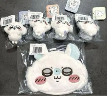치이카와 (먼작귀) 모몽가 가득 복권 D상 E상 마스코트 5개