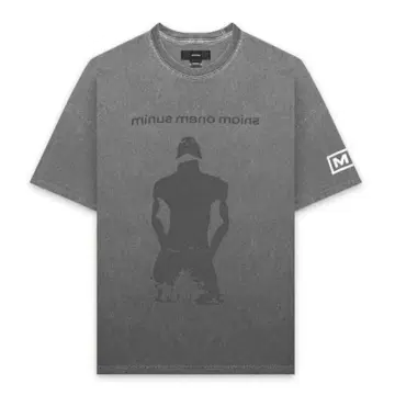 MINUS BOOTLEG TEE (A MAN'S SHADOW) 블랙