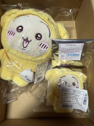 산리오 치이카와 (먼작귀) 마스코트 봉제 인형 토끼 폼폼푸딩 덤 포함