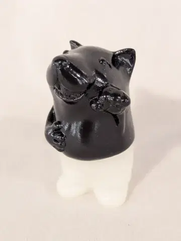 Kimura Toy Shachiinu 클리어 화이트 성형/블랙/미페인팅