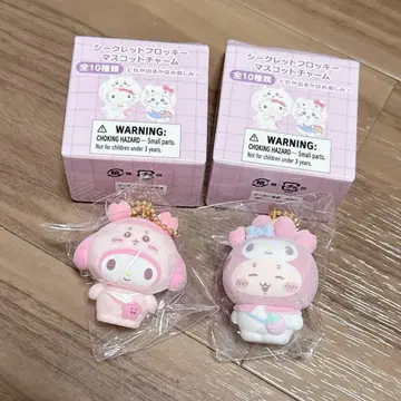 산리오 치이카와 (먼작귀) 시크릿 플로키 마스코트 참 마이멜로디
