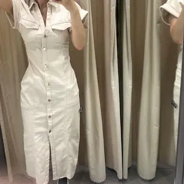 자라 원피스 미디 원피스 S 사이즈