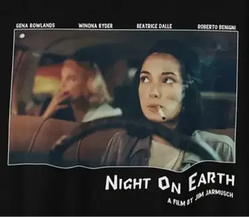 위노나 라이더 Winona Ryder 티셔츠 Night on Earth