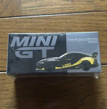 MINI GT LB WORKS 도요타 GR 수프라 Matte Black