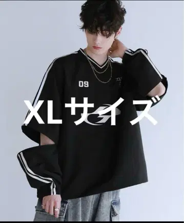 LILL 소매 탈부착 가능 ZIP 3way 풀오버 게임 셔츠