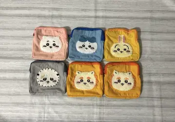 치이카와 모코모코 파우치 2 치이카와 하치와레 토끼 랏코 시사