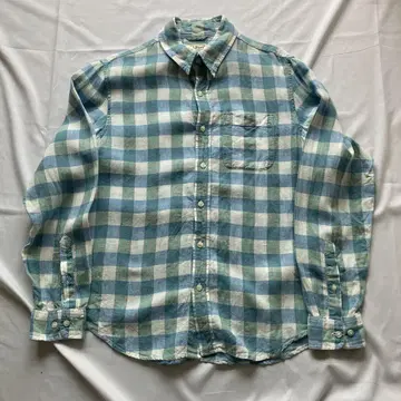 레어 L.L.Bean 엘엘빈 린넨 셔츠 린넨 100% 소재 구제 의류
