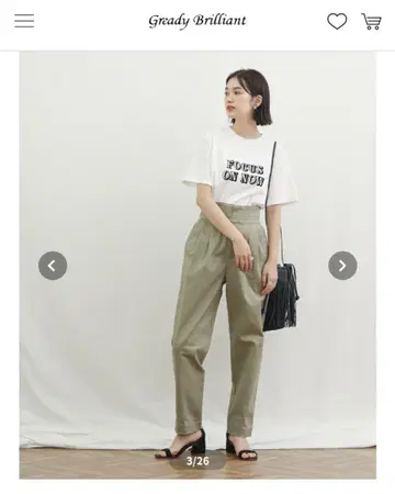 백 리본 팬츠