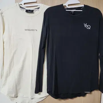VANQUISH 긴팔 셔츠 2장 세트 S
