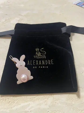 ALEXANDRE DE PARIS 토끼 헤어핀