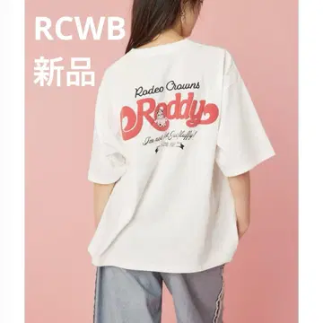 새상품 로데오 크라운즈 [WEB 한정판] 0528RODDYT 셔츠 화이트