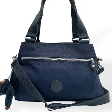 컨디션 최상 Kipling 2way 숄더백 핸드백 네이비