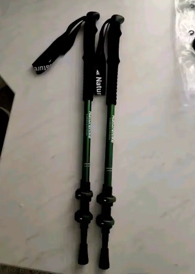 Naturehike Green Orange 2 Types // Trekking Hiking Climbing Stick 135cm