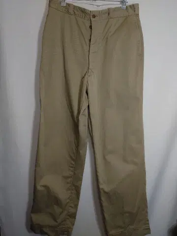50s 미군 실물 m45 치노 팬츠 치노 팬츠 버튼 플라이 32 31