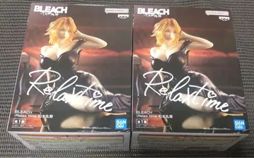 새상품 피규어 BLEACH 마츠모토 란기쿠 Relax time 2개 세트