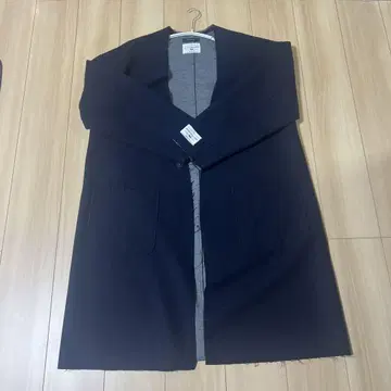 RAGEBLUE 메리노울 노카라 코트