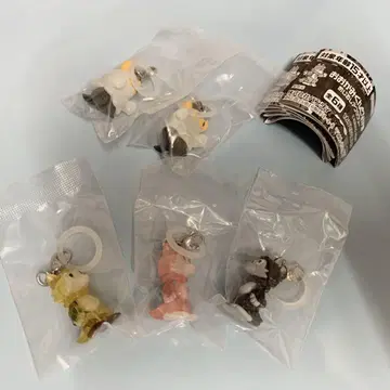 오카미군과 친구들 메지루시 액세서리 5종 세트