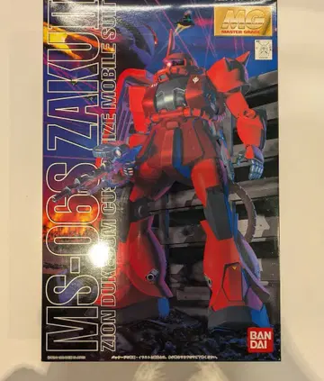 반다이 MG 1/100 기동전사 건담 MS06-S 자쿠 II
