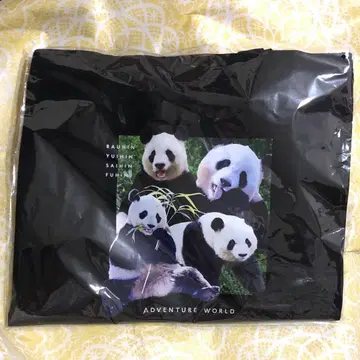 최신작 어드벤처 월드 팬더 패밀리 토트백 마쓰자카야 선행 판매