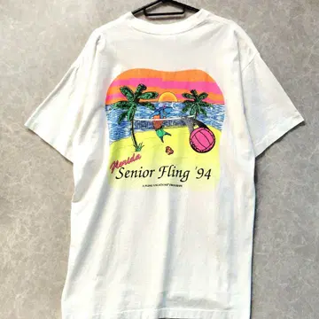빈티지 티셔츠 90's FLORIDA 미국제 비치 밸리