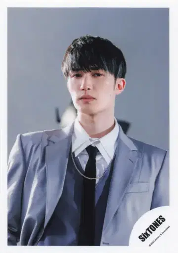 SixTONES 나 제시 공식 사진*1장