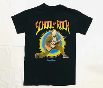 스쿨 오브 락 티셔츠 S SCHOOL OF ROCK 영화 티셔츠