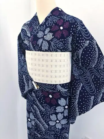 아리마츠 시로 유카타, 유수니 사쿠라, 기장 144cm, 짧은 기장