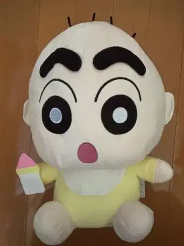신짱 봉제 인형 빅 아이스 포함