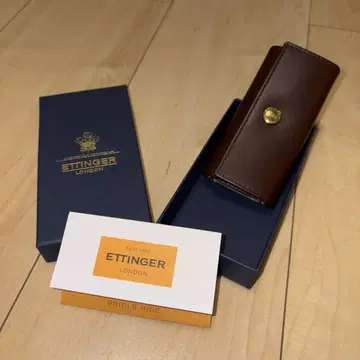 에팅거/ETTINGER 키케이스 Bridle Hide 브라운