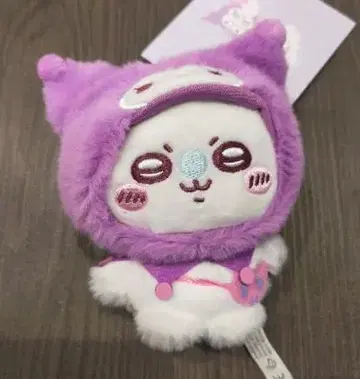 보라색 캐릭터 봉제 인형