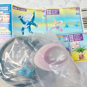 입체 포켓몬 도감  크레세리아 마나피 피오네 피규어 포켓몬 가챠