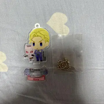 죠죠의 기묘한 모험 요시카게 키라 피타파타 스탠드 미니 아크릴 키링