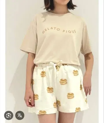 GELATO PIQUE 팬케이크 패턴 룸웨어 젤라피케