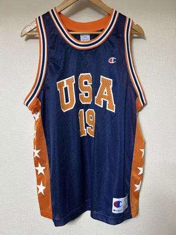 챔피온 USA 메쉬 탱크탑 L 게임 셔츠