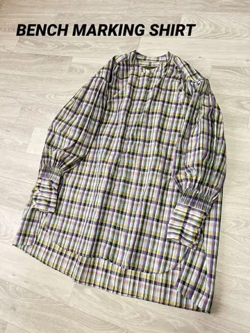 BENCH MARKING SHIRT 시어 볼륨 셔츠