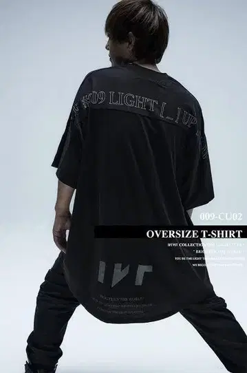아이케이 아이케이 OVERSIZE T-SHIRT #009 티셔츠